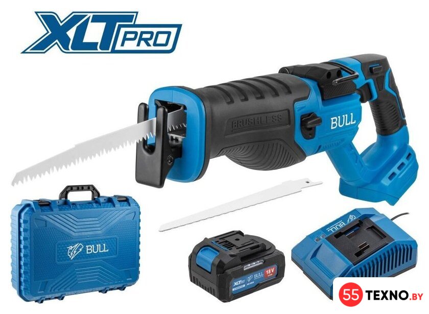 Сабельная пила Bull CSR 2118 E XLTpro Set 1325946 (с 1-им АКБ) - Изображение №1 — Интернет-магазин 55texno.by