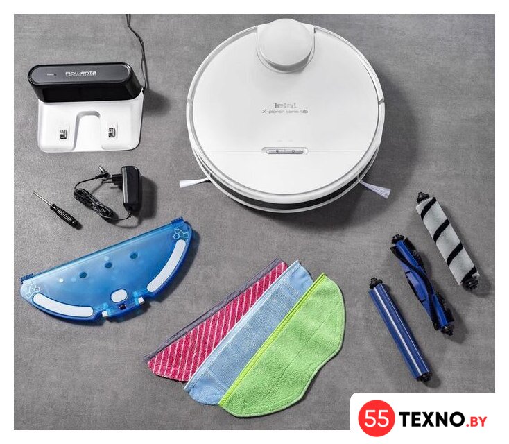 Робот-пылесос Tefal X-plorer Serie 95 Total Care RG7987WH - Изображение №5 — Интернет-магазин 55texno.by
