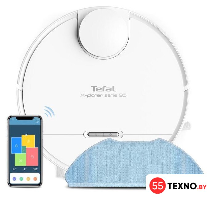 Робот-пылесос Tefal X-plorer Serie 95 Total Care RG7987WH - Изображение №2 — Интернет-магазин 55texno.by