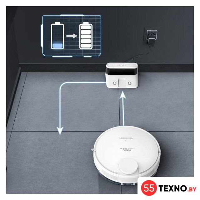 Робот-пылесос Tefal X-plorer Serie 95 Total Care RG7987WH - Изображение №9 — Интернет-магазин 55texno.by