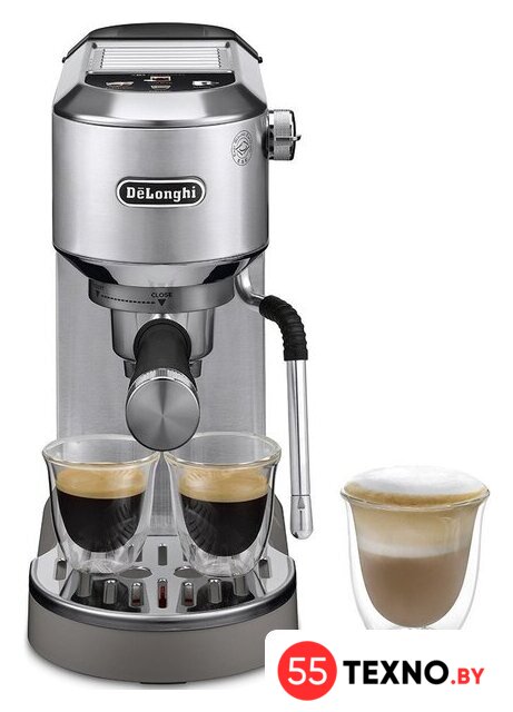 Рожковая кофеварка DeLonghi Dedica EC890.M - Изображение №1 — Интернет-магазин 55texno.by