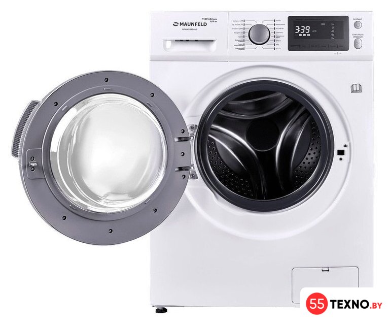 Стиральная машина MAUNFELD MFWM1586WHS - Изображение №2 — Интернет-магазин 55texno.by