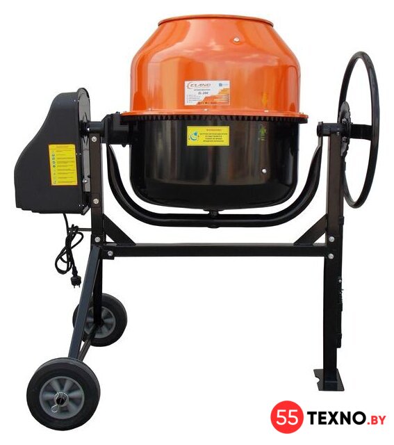 Бетономешалка ELAND EL-200 - Изображение №2 — Интернет-магазин 55texno.by