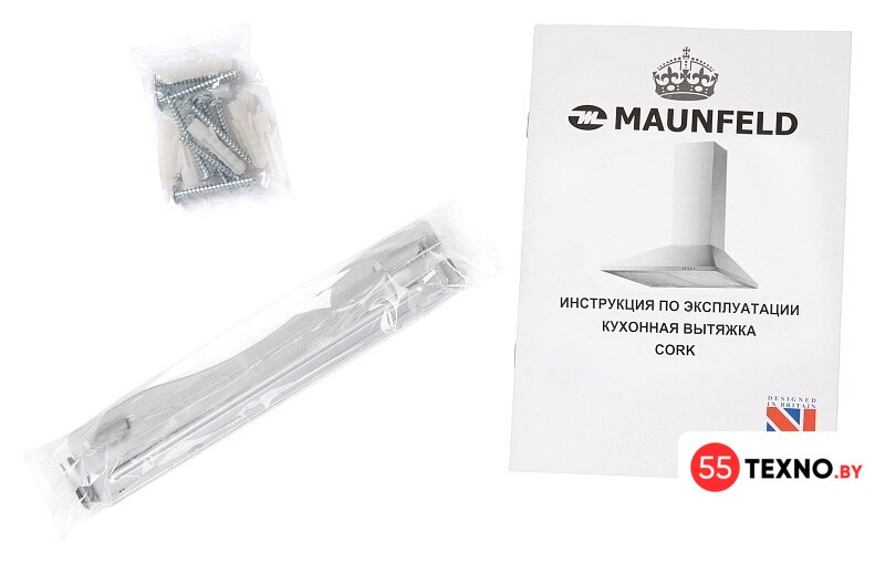 Кухонная вытяжка MAUNFELD Cork 60 (черный) - Изображение №3 — Интернет-магазин 55texno.by