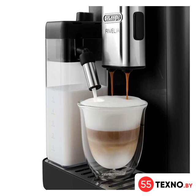 Кофемашина DeLonghi Rivelia EXAM440.55.B - Изображение №3 — Интернет-магазин 55texno.by