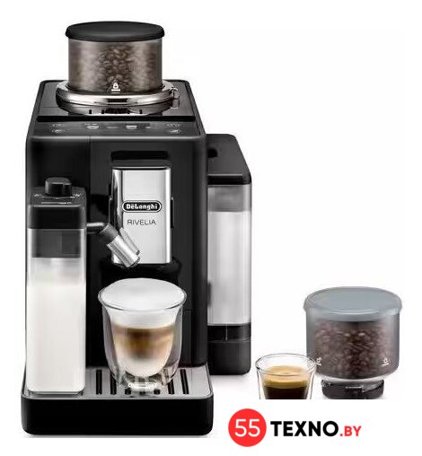 Кофемашина DeLonghi Rivelia EXAM440.55.B - Изображение №1 — Интернет-магазин 55texno.by