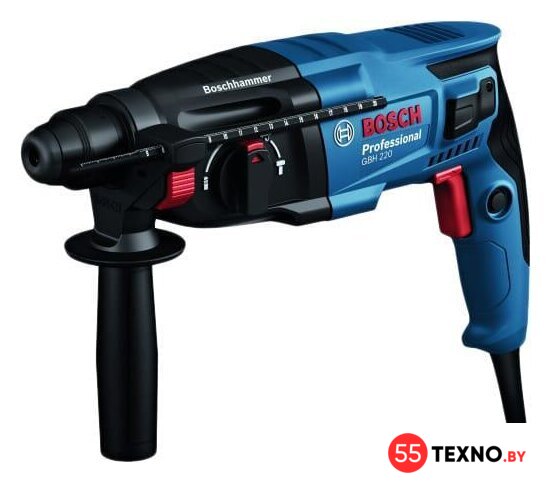 Перфоратор Bosch GBH 220 Professional 06112A6020 - Изображение №1 — Интернет-магазин 55texno.by