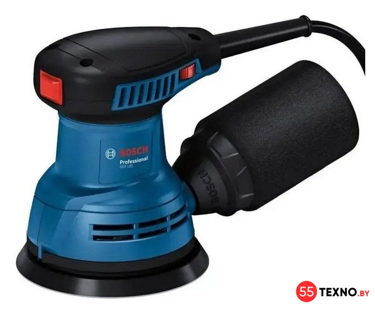 Эксцентриковая шлифмашина Bosch GEX 125 06013A8020 - Изображение №1 — Интернет-магазин 55texno.by