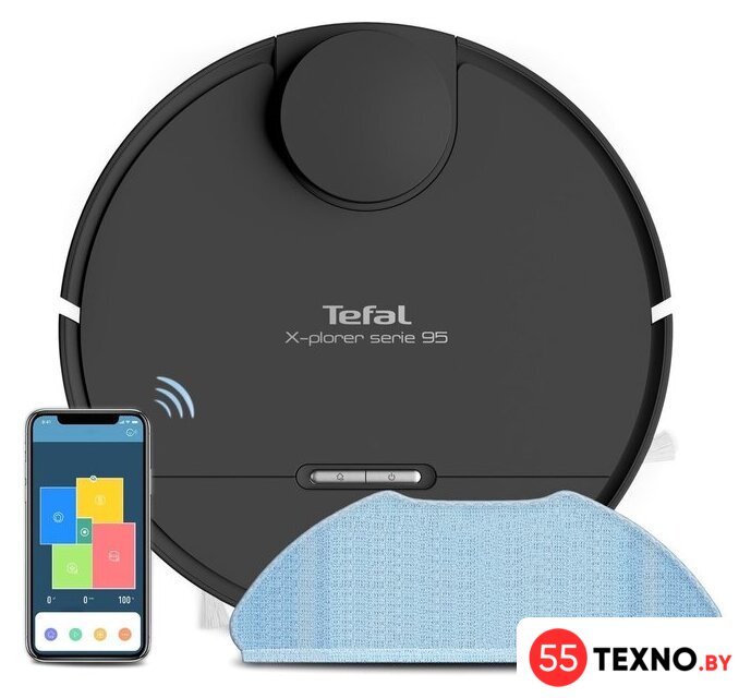 Робот-пылесос Tefal X-plorer Serie 95 Animal RG7975WH - Изображение №2 — Интернет-магазин 55texno.by