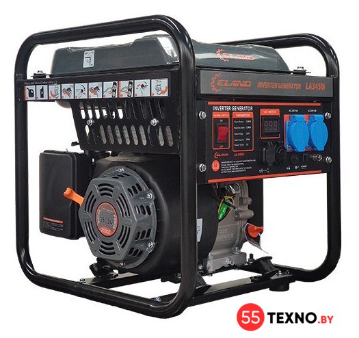Бензиновый генератор ELAND LA3450i - Изображение №1 — Интернет-магазин 55texno.by