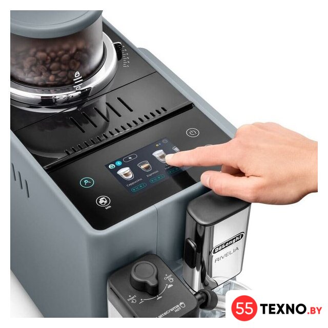 Кофемашина DeLonghi Rivelia EXAM440.55.G - Изображение №2 — Интернет-магазин 55texno.by