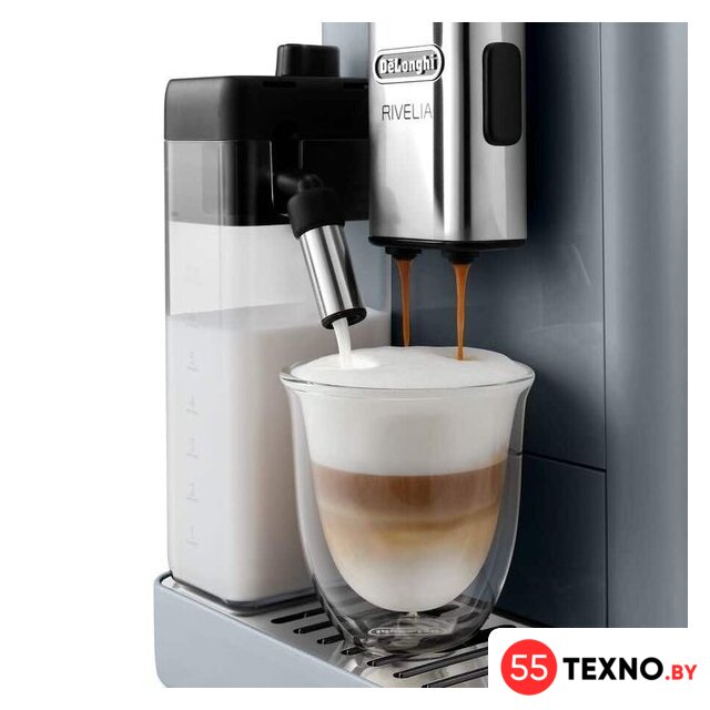Кофемашина DeLonghi Rivelia EXAM440.55.G - Изображение №4 — Интернет-магазин 55texno.by
