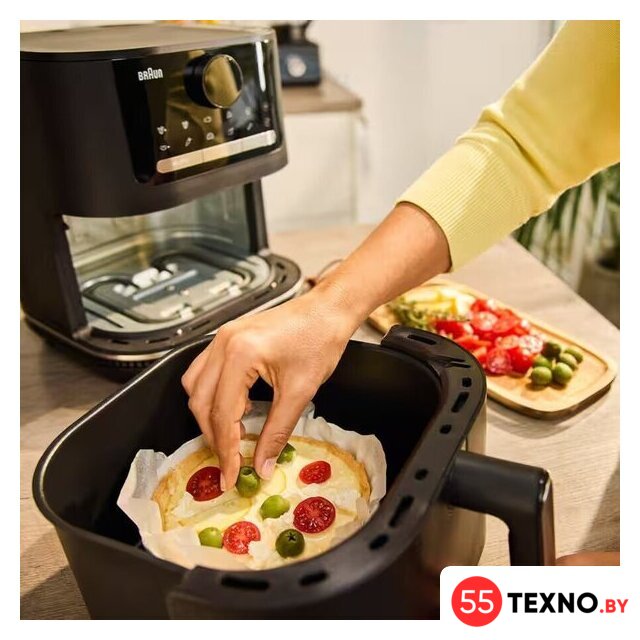 Аэрогриль (аэрофритюрница) Braun MultiFry 5 2-in-1 HF 5054I - Изображение №4 — Интернет-магазин 55texno.by