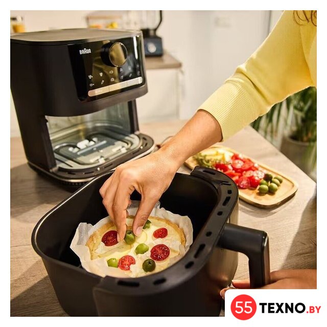 Аэрогриль (аэрофритюрница) Braun MultiFry 5 2-in-1 HF 5054I - Изображение №9 — Интернет-магазин 55texno.by