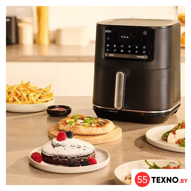Аэрогриль (аэрофритюрница) Braun MultiFry 5 2-in-1 HF 5054I - Изображение №7 — Интернет-магазин 55texno.by