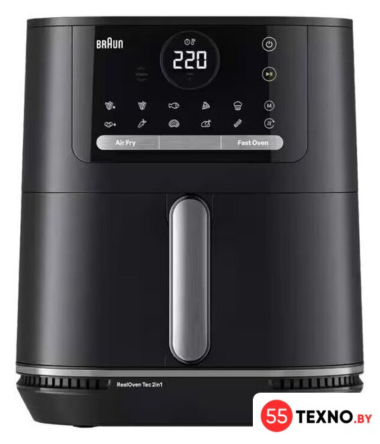 Аэрогриль (аэрофритюрница) Braun MultiFry 5 2-in-1 HF 5054I - Изображение №1 — Интернет-магазин 55texno.by