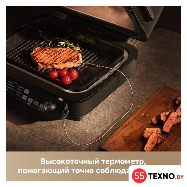 Аэрогриль (аэрофритюрница) Trouver Indoor Air fry grill IG20 Pro Black - Изображение №11 — Интернет-магазин 55texno.by