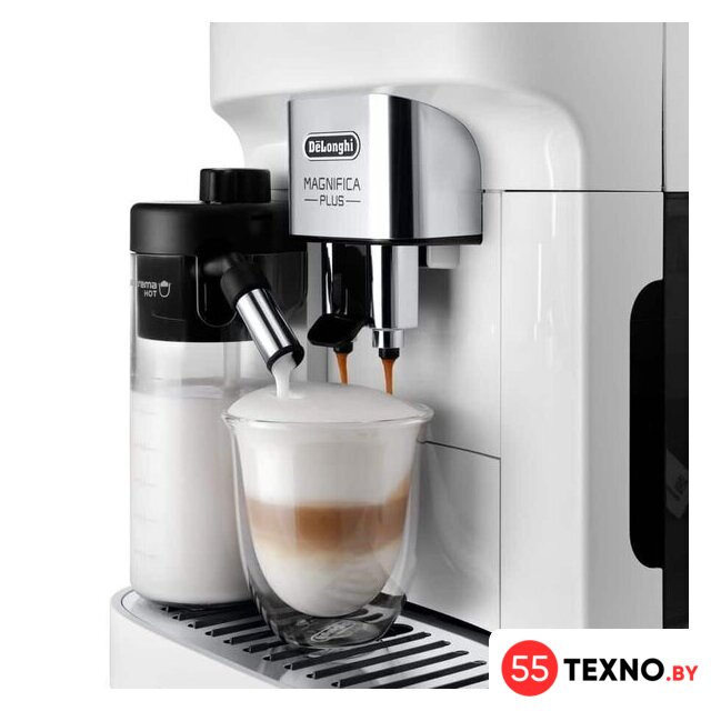 Кофемашина DeLonghi Magnifica Plus ECAM320.60W - Изображение №3 — Интернет-магазин 55texno.by