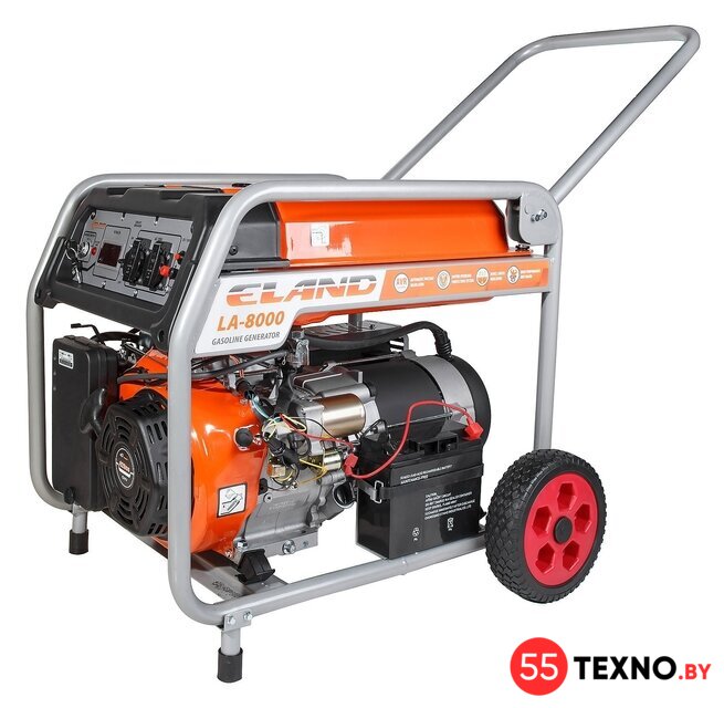 Бензиновый генератор ELAND LA 8000 - Изображение №2 — Интернет-магазин 55texno.by