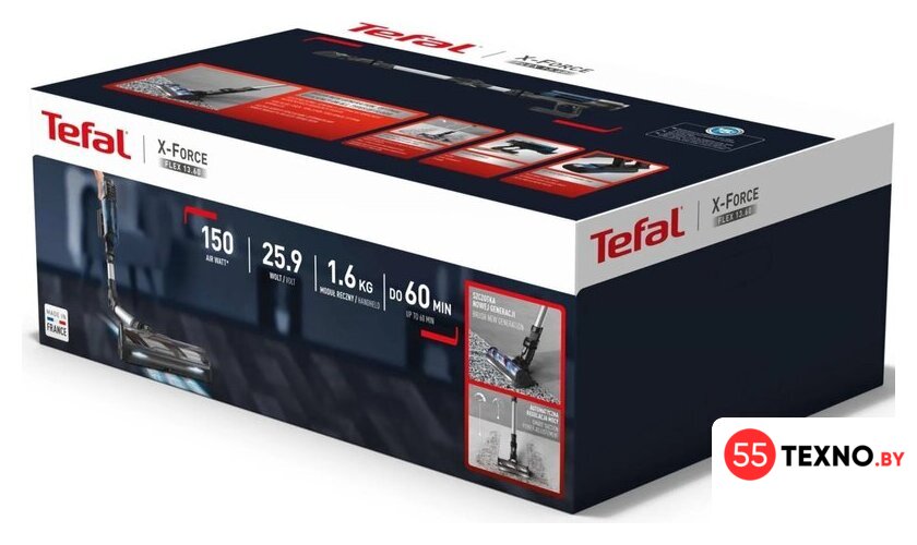Пылесос Tefal X-Force Flex 12.60 Neo TY9LC1WO - Изображение №14 — Интернет-магазин 55texno.by