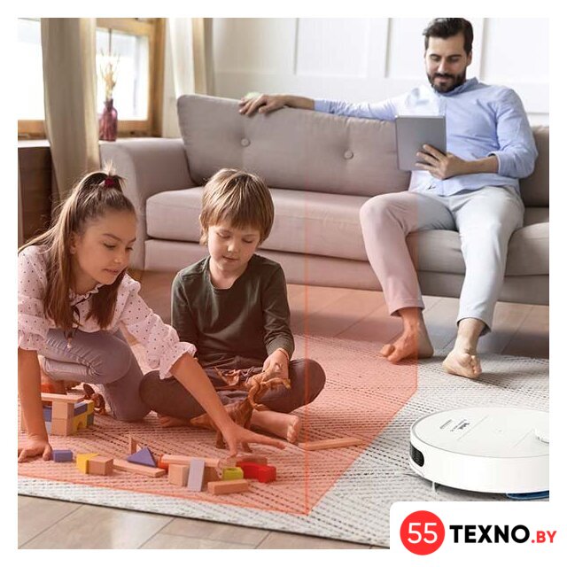 Робот-пылесос Tefal X-plorer Serie 75 Total Care RG7687WH - Изображение №10 — Интернет-магазин 55texno.by