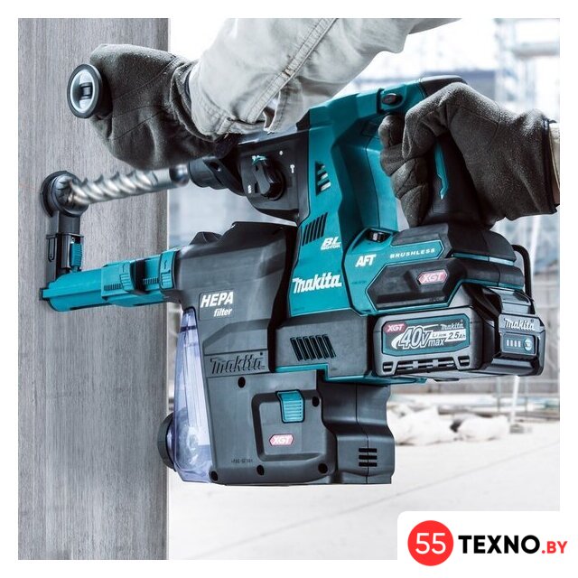Перфоратор Makita HR001GM201 (с 2-мя АКБ, кейс) - Изображение №4 — Интернет-магазин 55texno.by