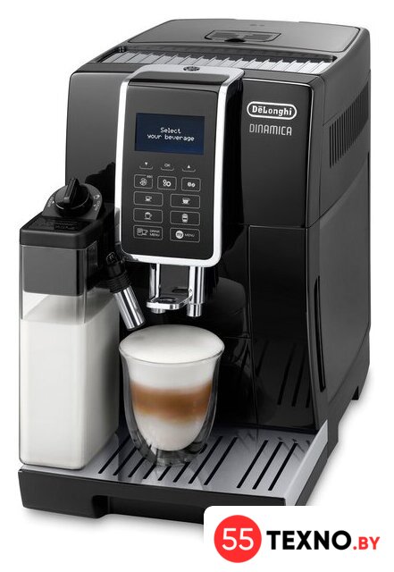 Кофемашина DeLonghi Dinamica ECAM 350.55.B - Изображение №2 — Интернет-магазин 55texno.by