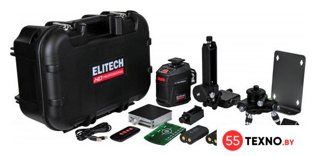Лазерный нивелир ELITECH HD Professional HD LN 12D Green 204736 - Изображение №1 — Интернет-магазин 55texno.by
