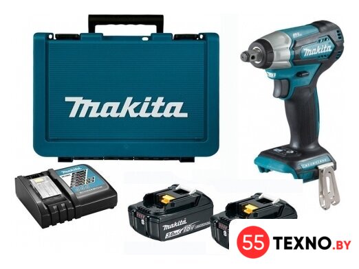Гайковерт Makita DTW181RFE (с 2-мя АКБ, кейс) - Изображение №1 — Интернет-магазин 55texno.by