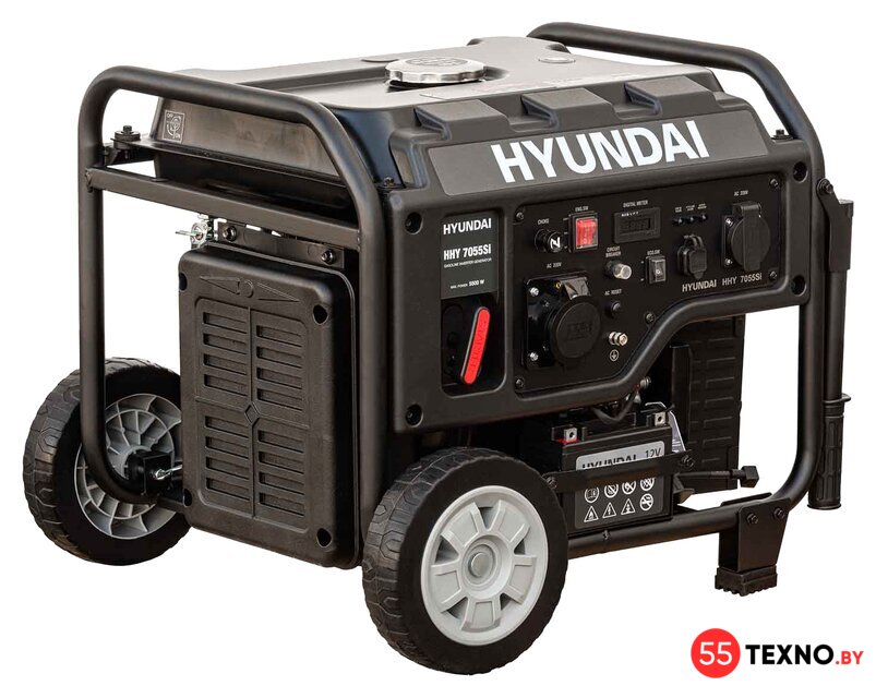 Бензиновый генератор Hyundai HHY 7055Si - Изображение №1 — Интернет-магазин 55texno.by