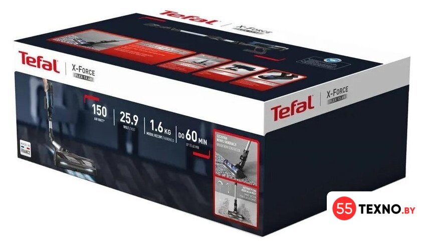 Пылесос Tefal X-Force Flex 12.60 Neo TY9L42WO - Изображение №13 — Интернет-магазин 55texno.by