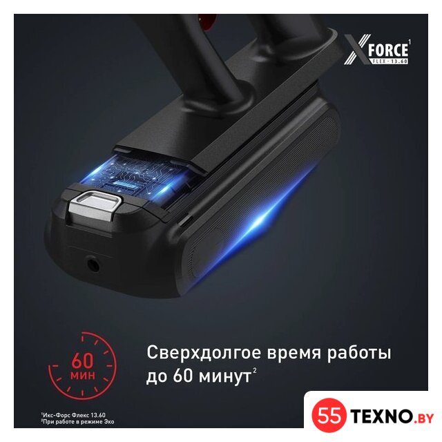 Пылесос Tefal X-Force Flex 13.60 TY9A73WO - Изображение №5 — Интернет-магазин 55texno.by