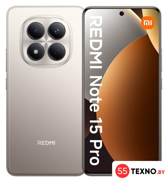 Телефон Xiaomi Redmi Note 15 Pro 8GB/256GB международная версия (титановый) - Изображение №1 — Интернет-магазин 55texno.by
