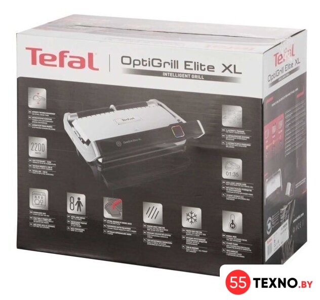 Электрогриль Tefal Optigrill Elite XL GC760D30 - Изображение №6 — Интернет-магазин 55texno.by