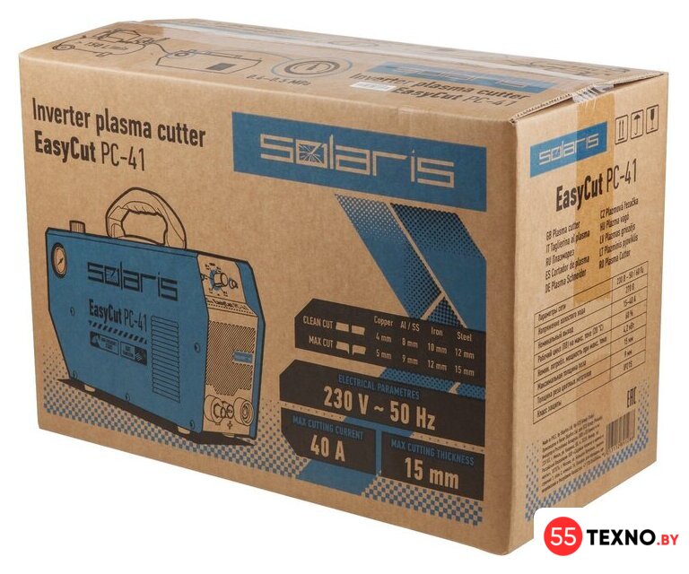 Аппарат плазменной резки Solaris EasyCut PC-41 - Изображение №2 — Интернет-магазин 55texno.by