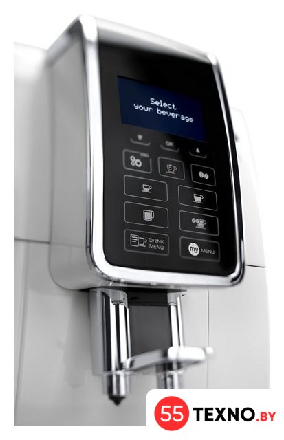Кофемашина DeLonghi Dinamica ECAM 350.35.W - Изображение №4 — Интернет-магазин 55texno.by