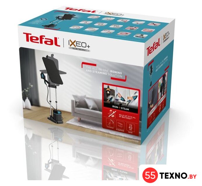 Отпариватель Tefal Ixeo QT1511E0 - Изображение №21 — Интернет-магазин 55texno.by