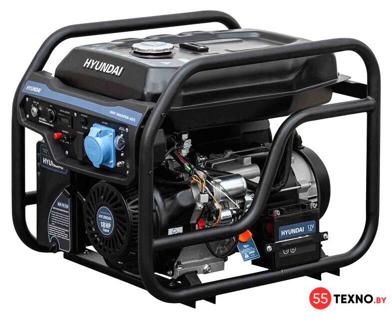 Бензиновый генератор Hyundai HHY 9850FEB-ATS - Изображение №1 — Интернет-магазин 55texno.by