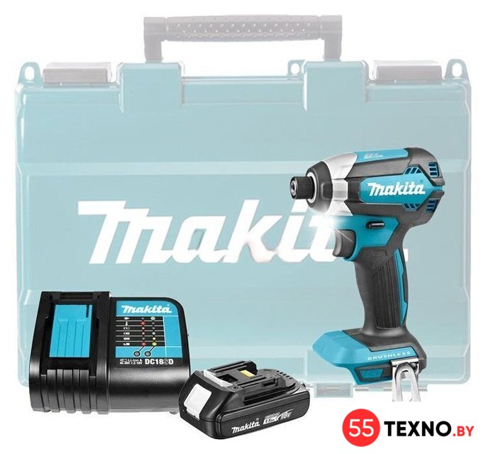Винтоверт Makita DTD153SY (с 1-им АКБ, кейс) - Изображение №1 — Интернет-магазин 55texno.by