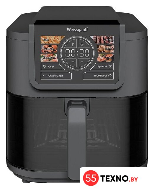 Аэрогриль (аэрофритюрница) Weissgauff WAF 715 DW Smart Fry - Изображение №1 — Интернет-магазин 55texno.by