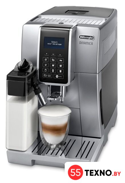 Кофемашина DeLonghi Dinamica ECAM 350.75.S - Изображение №3 — Интернет-магазин 55texno.by
