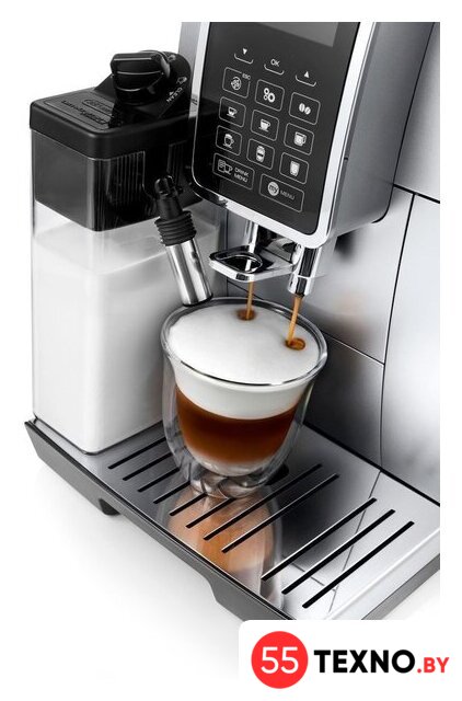 Кофемашина DeLonghi Dinamica ECAM 350.75.S - Изображение №4 — Интернет-магазин 55texno.by