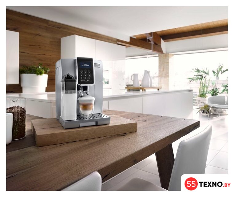 Кофемашина DeLonghi Dinamica ECAM 350.75.S - Изображение №8 — Интернет-магазин 55texno.by