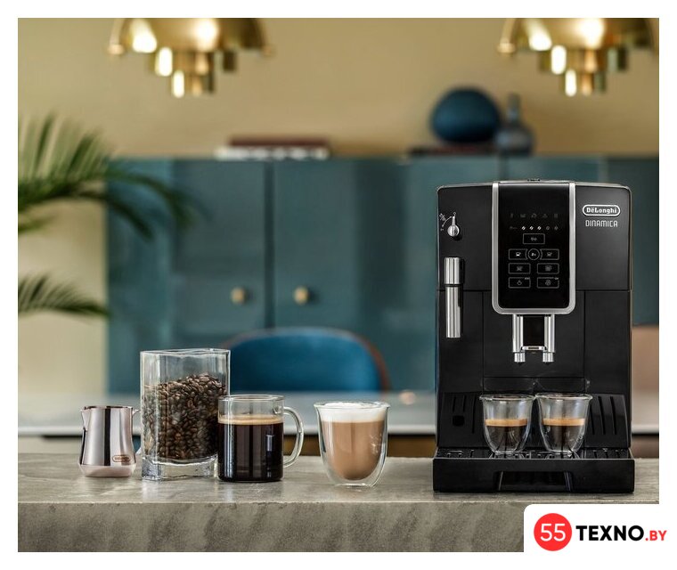 Кофемашина DeLonghi Dinamica ECAM 350.15.B - Изображение №8 — Интернет-магазин 55texno.by