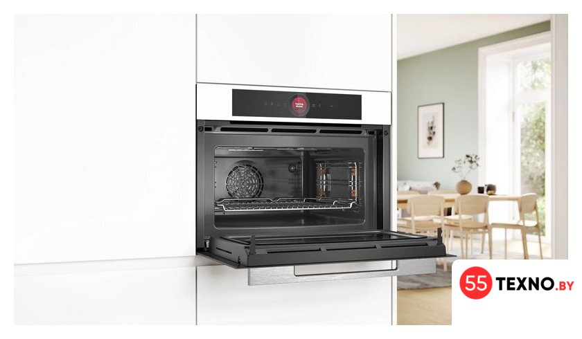 Электрический духовой шкаф Bosch Serie 8 CMG7241W1 - Изображение №4 — Интернет-магазин 55texno.by