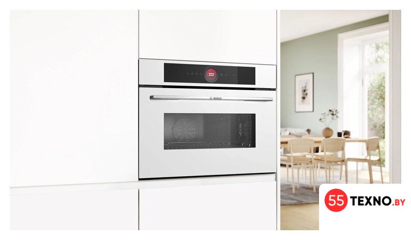 Электрический духовой шкаф Bosch Serie 8 CMG7241W1 - Изображение №5 — Интернет-магазин 55texno.by