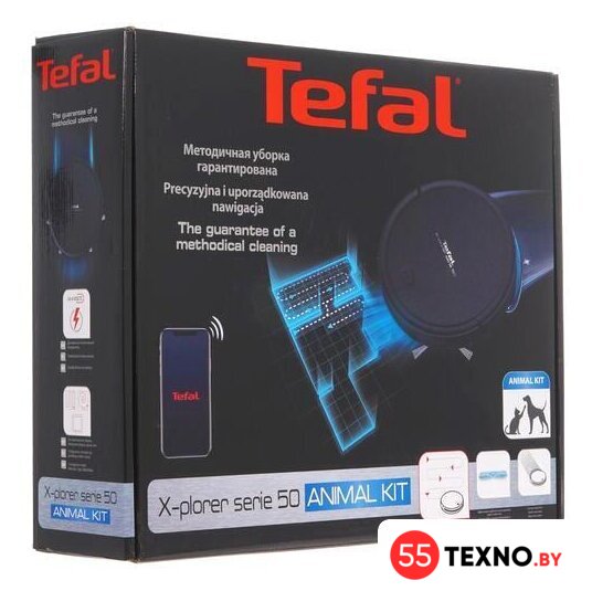 Робот-пылесос Tefal X-plorer Serie 50 RG7375WH - Изображение №24 — Интернет-магазин 55texno.by