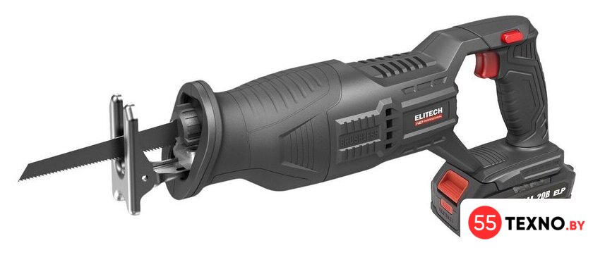 Сабельная пила ELITECH SSC 2028BL E2206.027.01 (с 1-им АКБ) - Изображение №1 — Интернет-магазин 55texno.by