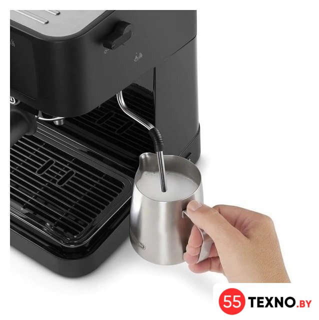 Рожковая кофеварка DeLonghi Stilosa EC230.BK - Изображение №4 — Интернет-магазин 55texno.by