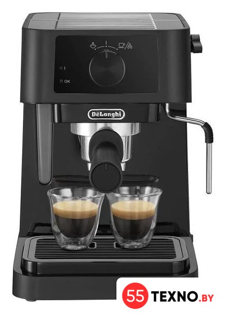 Рожковая кофеварка DeLonghi Stilosa EC230.BK - Изображение №1 — Интернет-магазин 55texno.by